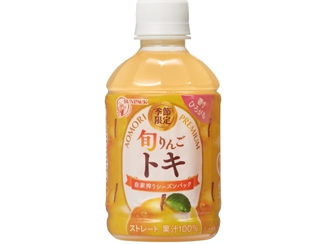 サンパック 旬りんご トキＰ２８０ｍｌ 【今月の特売 飲料水】 △ 【購入入数２４個】