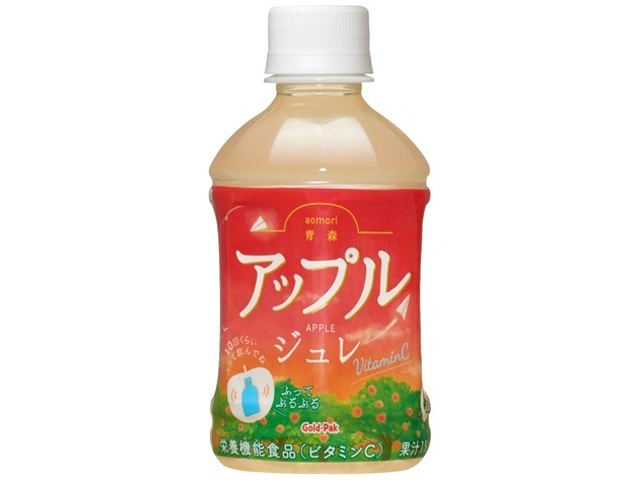 ゴールドパック 青森アップルジュレ Ｐ２７５ｍｌ 【今月の特売 飲料水】 □お取り寄せ品 【購入入数２４個】