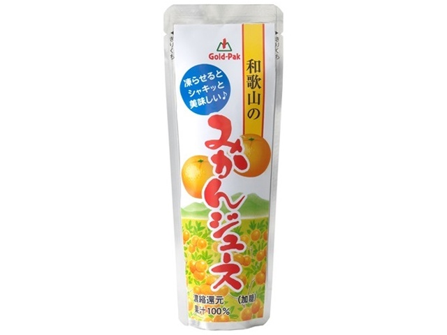 ゴールドパック 和歌山のみかんジュース８０ｇ □お取り寄せ品 【購入入数２０個】