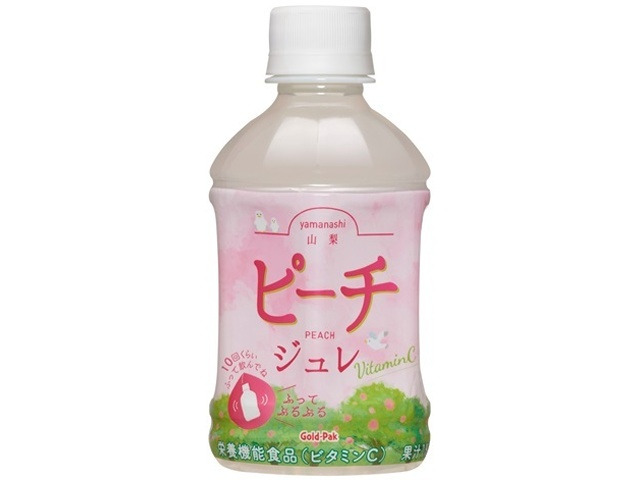ゴールドパック 山梨ピーチジュレＰ２７５ｍｌ 【今月の特売 飲料水】 □お取り寄せ品 【購入入数２４個】