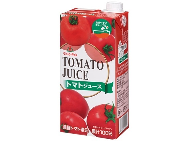 ゴールドパック トマトジュース１Ｌ □お取り寄せ品 【購入入数６個】
