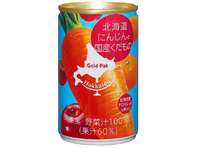 ゴールドＰ 北海道にんじんと国産くだもの１６０ｇ □お取り寄せ品 【購入入数２０個】