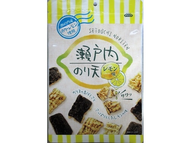 久慈食品 瀬戸内のり天 レモン味６０ｇ △ 【購入入数１２個】