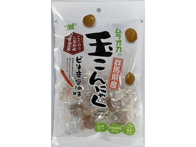 村岡 玉こんにゃくピリ辛油味 ７０ｇ □お取り寄せ品 【購入入数６０個】