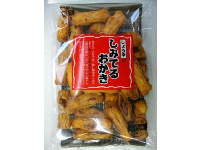 美濃屋 しみてるおかき １００ｇ △ 【購入入数１２個】