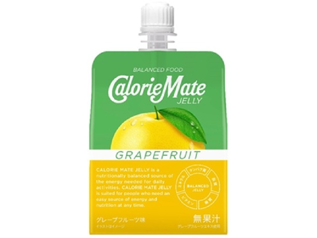 大塚 カロリーメイトゼリーグレープフルーツ味２１５ 【新商品 3/16 発売】 △ 【購入入数６個】