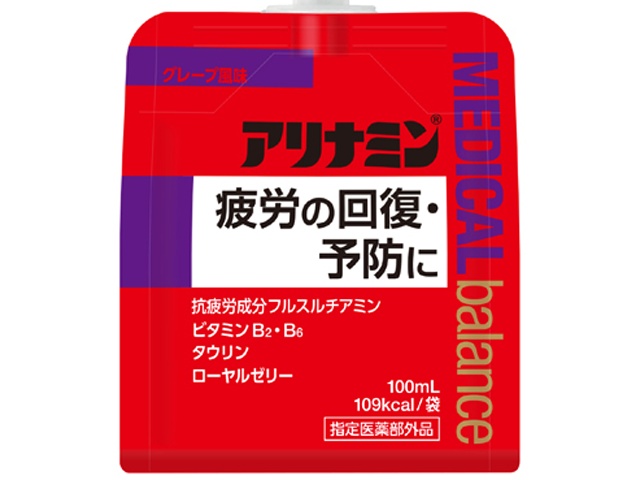 アリナミン メディカルバランスグレープ１００ｍｌ 【今月の特売 飲料水】 △ 【購入入数６個】