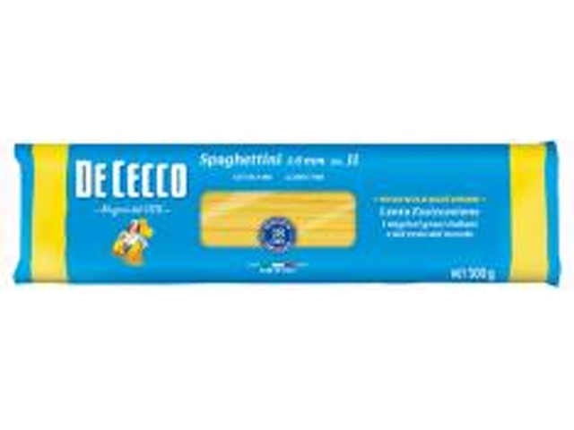 ディ・チェコ ＮＯ．１１スパゲッティーニ５００ｇ □お取り寄せ品 【購入入数２４個】